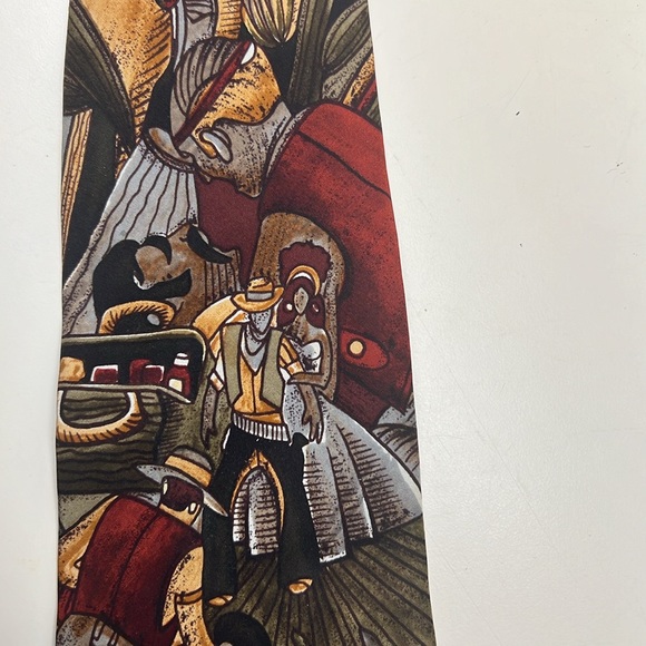 The Beatles Vintage Rocky Raccoon Song 100% Silk Tie - Picture 10 of 14